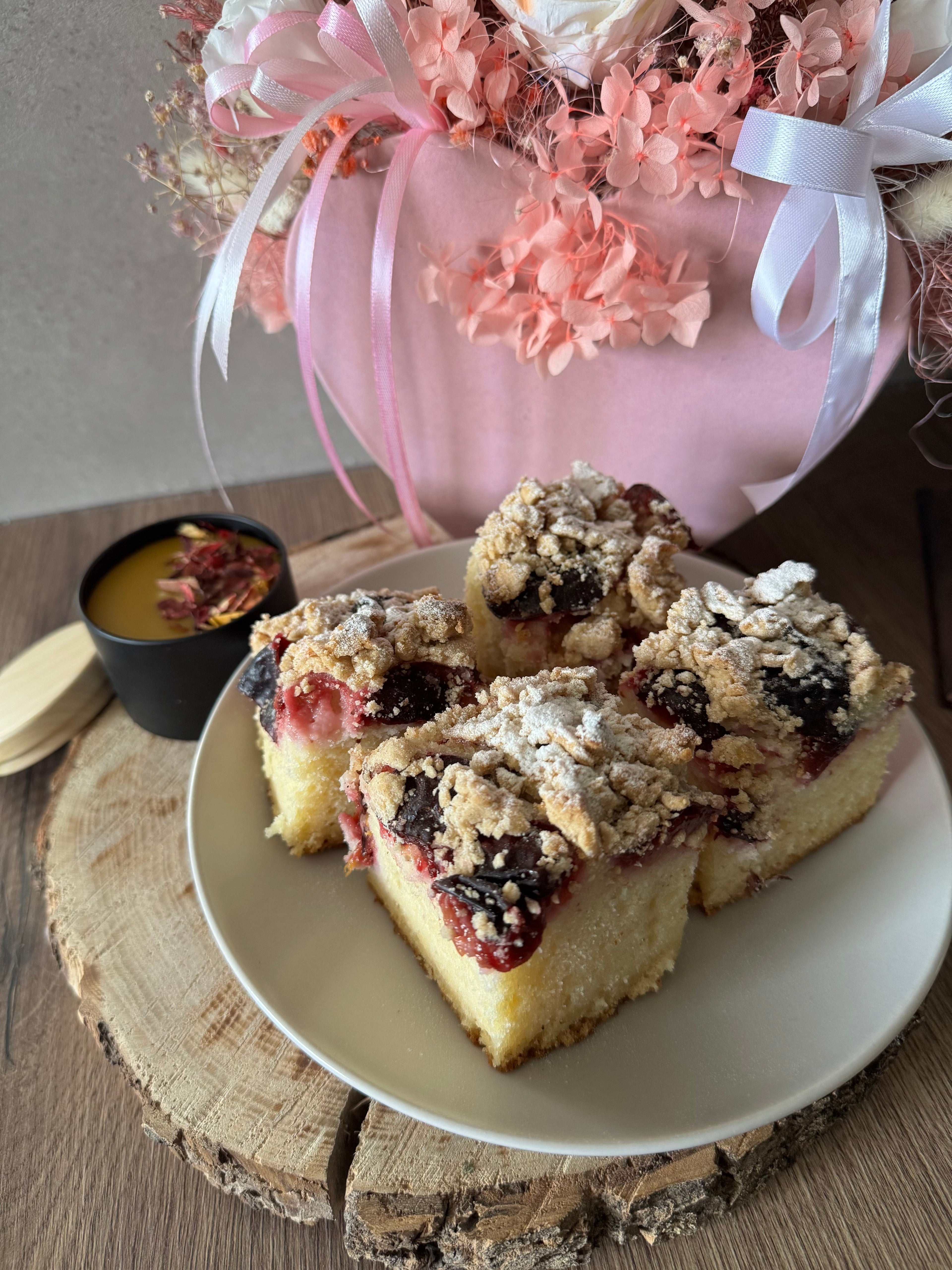 Babičkins Pflaumenkuchen aus dem Becher