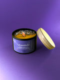 Lavender Summer – Natural candle made from 100% beeswax with lavender