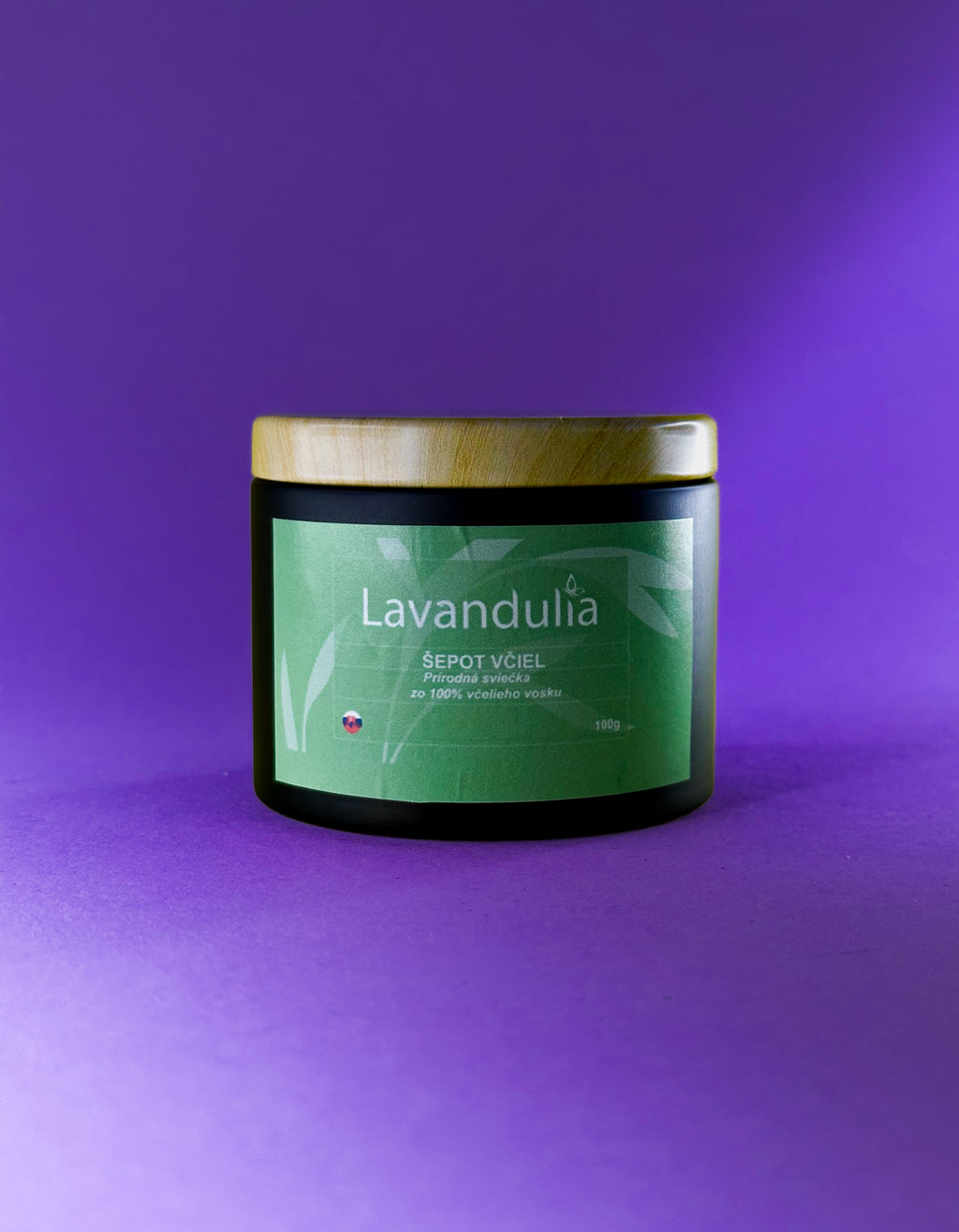 Whisper of the Bees - natural candle made of 100% beeswax